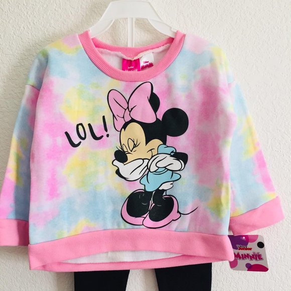 Disney Junior 'Minnie' 2 Piece Set (Blouse/Pants) (18M) - Picture 3 of 16